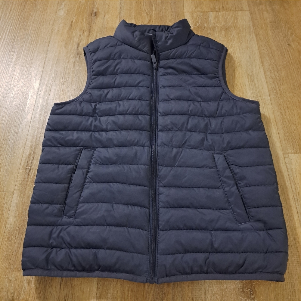 Primark Cares Kids Blue Puffer Vest Full Zip-up Size 10-12 (146 cm)